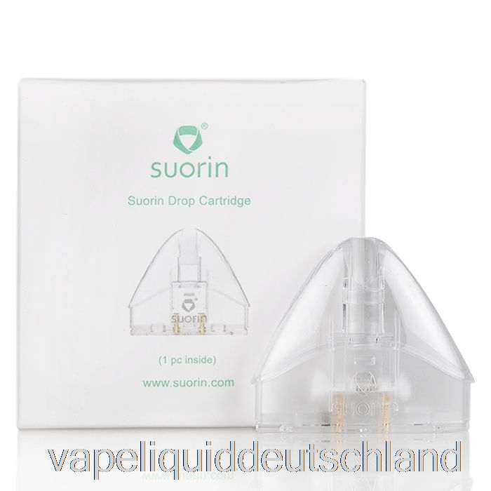 Suorin Drop Ersatz-Pod-Kartuschen Einzeln – Klare Vape-Flüssigkeit